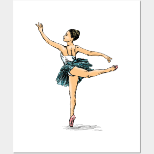 Ballerina Print Posters and Art